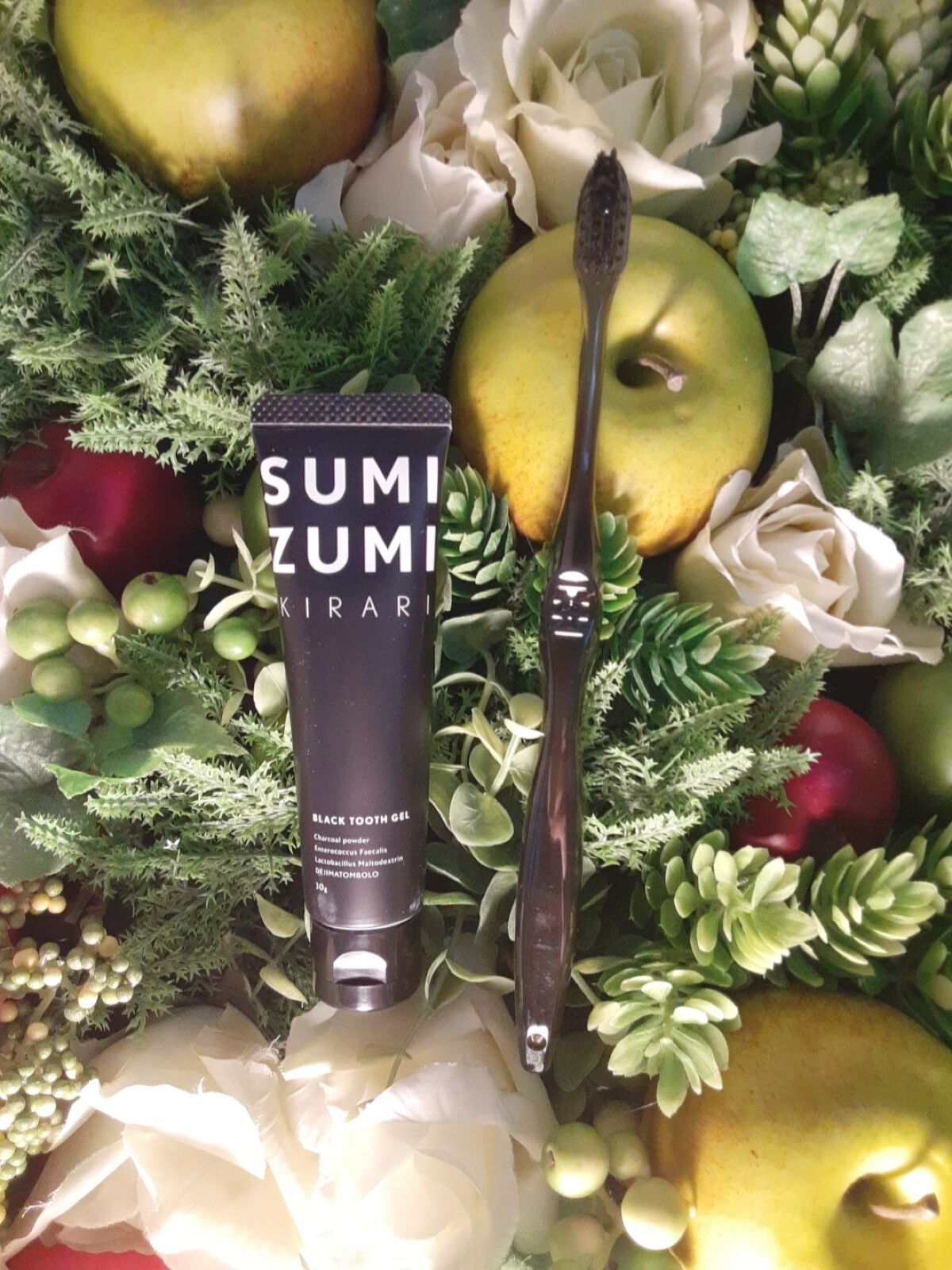  SUMIZUMI KIRARI/伊都自然工房/歯磨き粉を使ったクチコミ（1枚目）