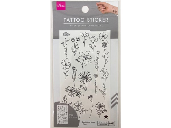 ポイントタトゥーシール DAISO