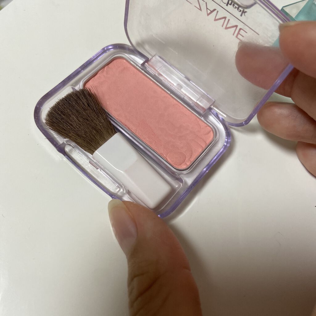 ナチュラル チークN/CEZANNE/パウダーチークを使ったクチコミ（2枚目）