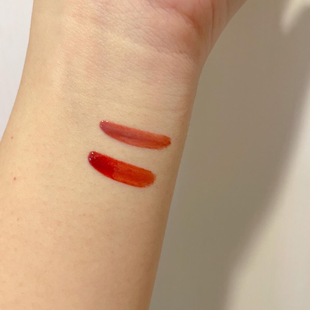 ウォータリーティントリップ/CEZANNE/リップティントを使ったクチコミ(3枚目)