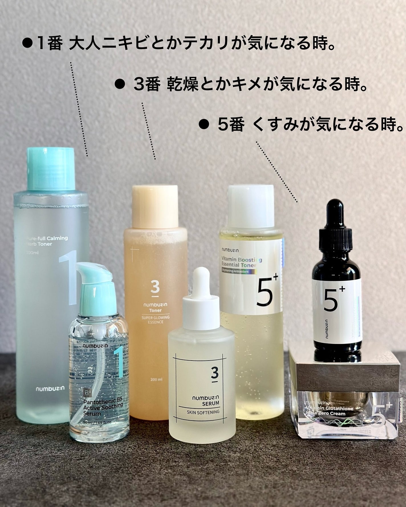5番 白玉グルタチオンC美容液/numbuzin/美容液を使ったクチコミ(2枚目)