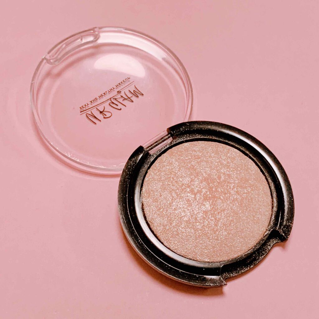 UR GLAM　EYE & CHEEK COLOR シルキーベージュ/U R GLAM/単色アイシャドウを使ったクチコミ（1枚目）