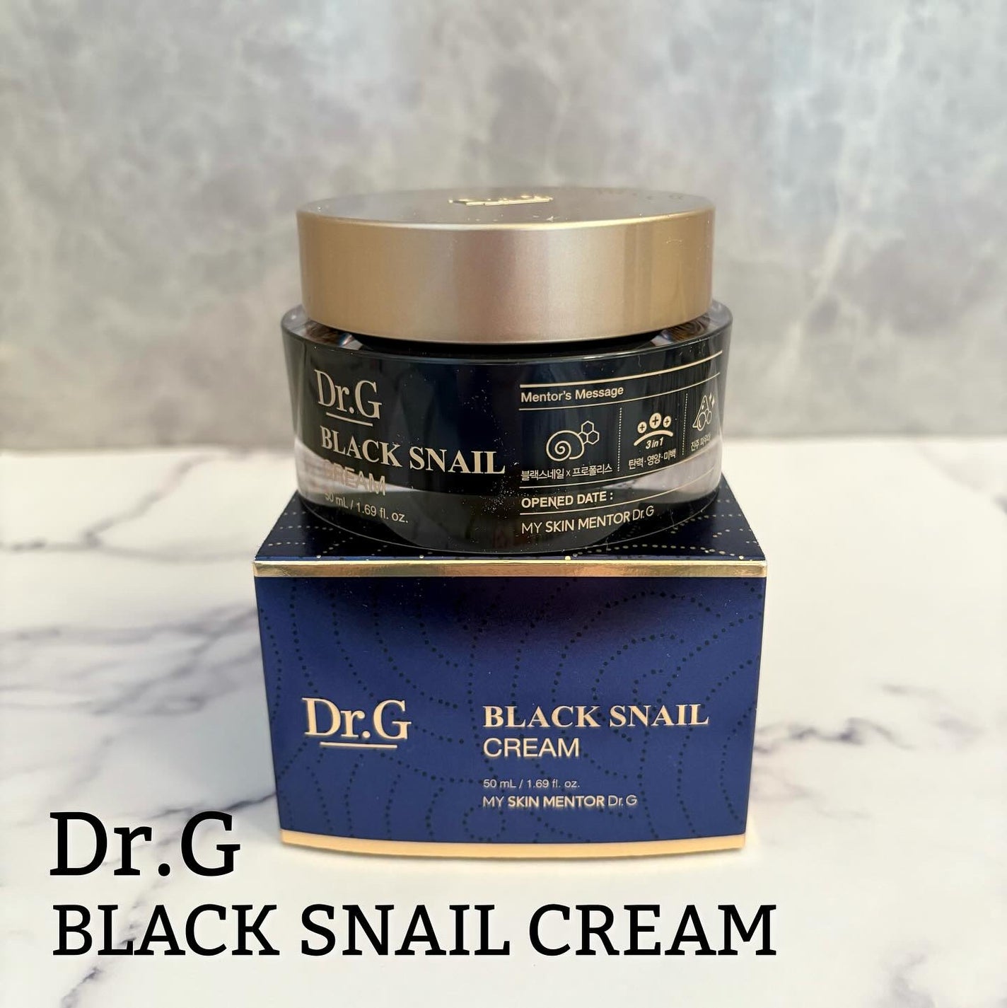 ブラックスネイル クリーム/Dr.G/フェイスクリームを使ったクチコミ(1枚目)