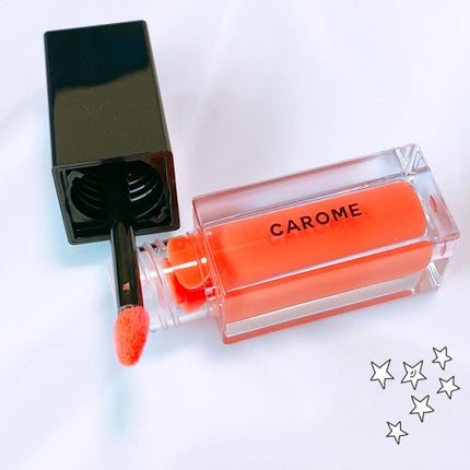 ブルーミングリップグロウ コーラルピンク/CAROME./口紅の画像