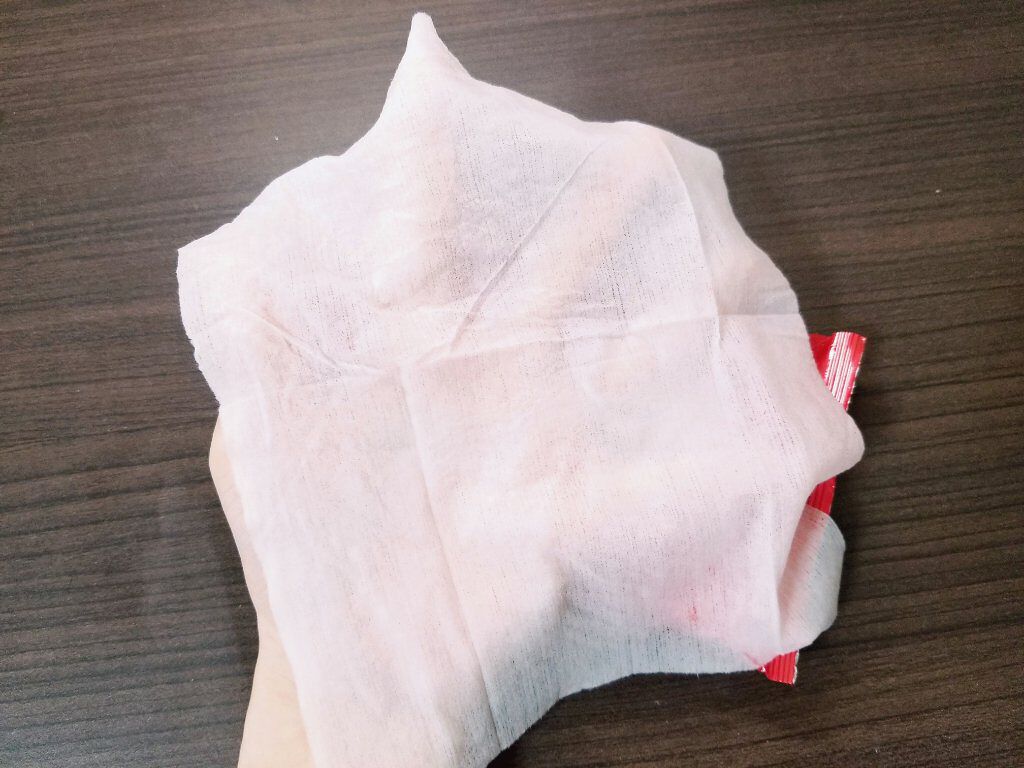 ネイチャーコンク 薬用 ふきとり化粧水シート/ネイチャーコンク/トナーパッドを使ったクチコミ(4枚目)