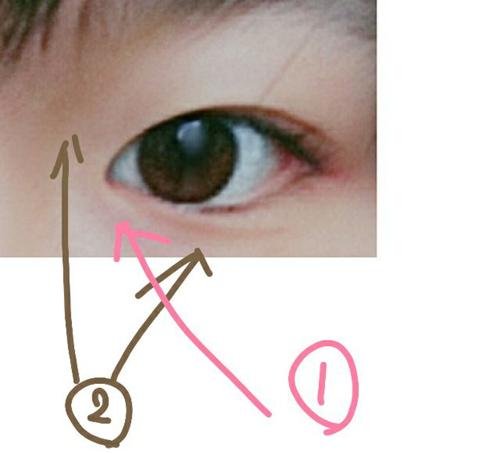 アイブロー パウダー/ちふれ/パウダーアイブロウを使ったクチコミ(3枚目)