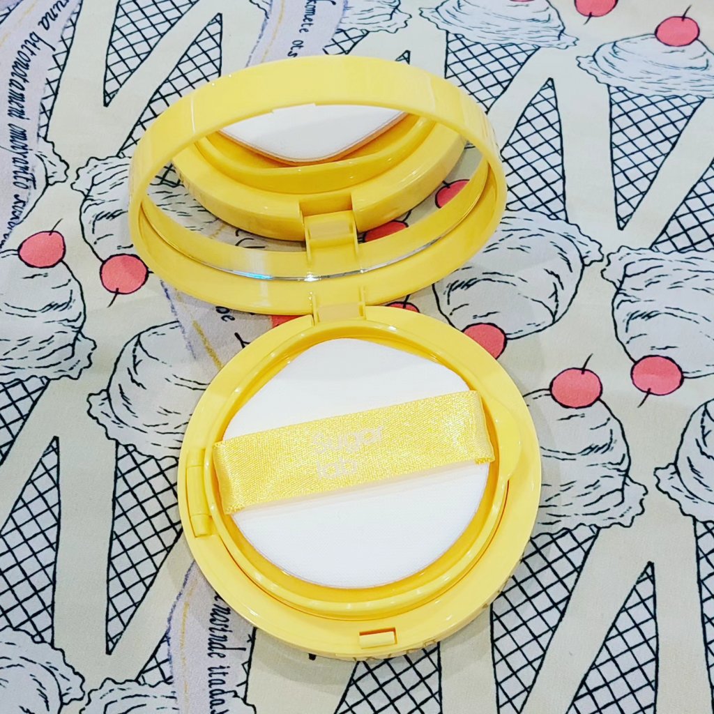 ビタエッセンスカバークッション/Sugar Lab/クッションファンデーションを使ったクチコミ（2枚目）