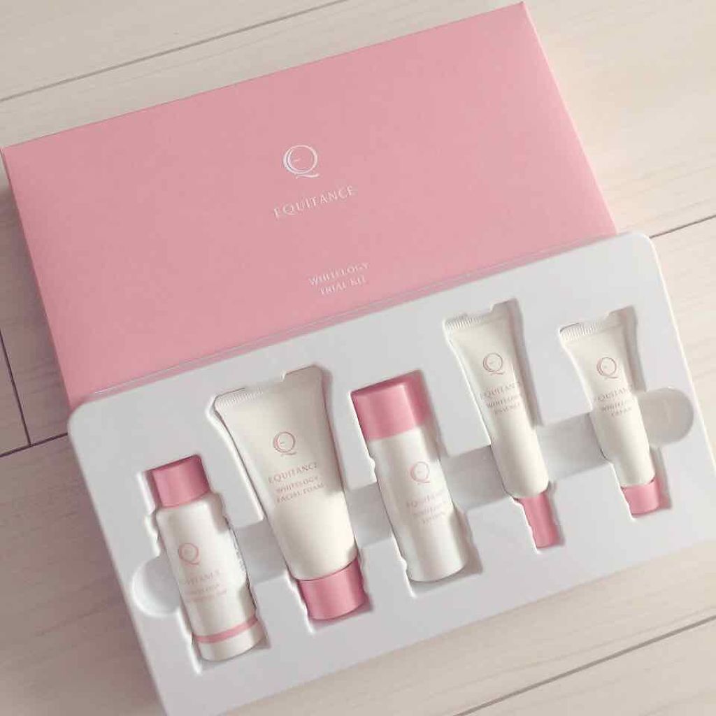 ホワイトロジー 美白体験3点セット/エクイタンス/スキンケアキットを使ったクチコミ(1枚目)