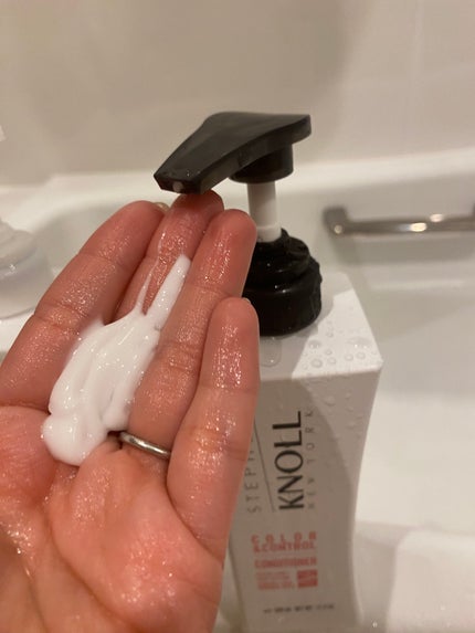 カラーコントロール シャンプー W/コンディショナー W/スティーブンノル ニューヨーク/市販シャンプーを使ったクチコミ(3枚目)