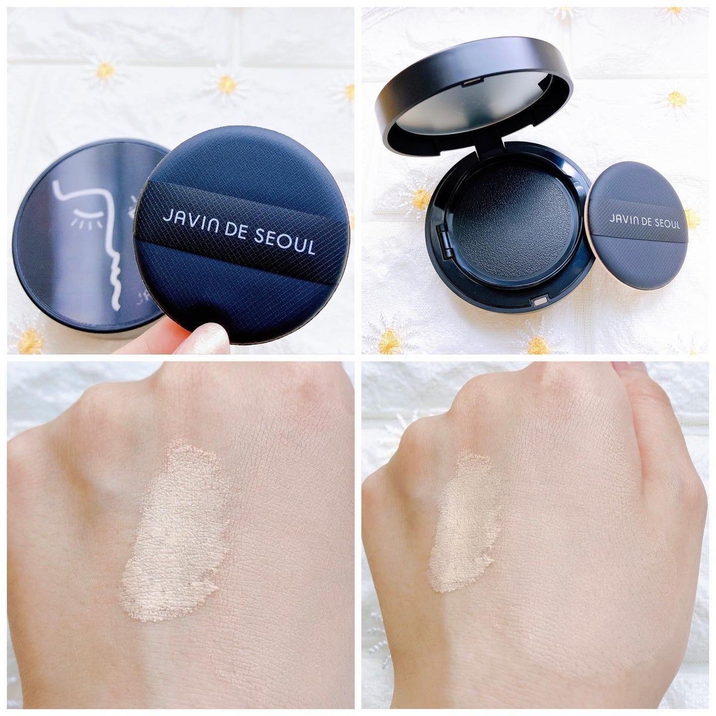 ジャビンドゥソウル ウインクファンデーションパクト/Javin De Seoul/クッションファンデーションを使ったクチコミ(7枚目)
