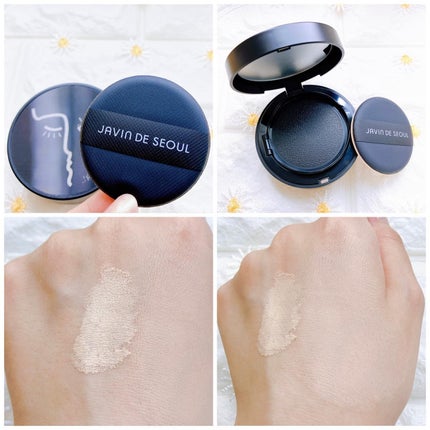 ジャビンドゥソウル ウインクファンデーションパクト/Javin De Seoul/クッションファンデーションを使ったクチコミ(7枚目)