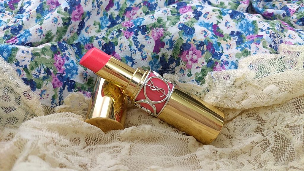 ルージュ ヴォリュプテ シャイン/YVES SAINT LAURENT BEAUTE/口紅を使ったクチコミ(1枚目)