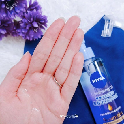 ニベア クレンジングオイル ビューティースキン/ニベア/オイルクレンジングを使ったクチコミ(3枚目)