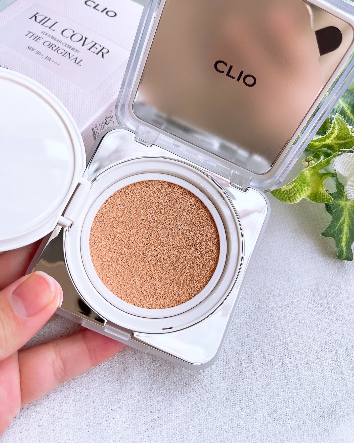 キル カバー ファンウェア クッション ザ オリジナル/CLIO/クッションファンデーションを使ったクチコミ(3枚目)