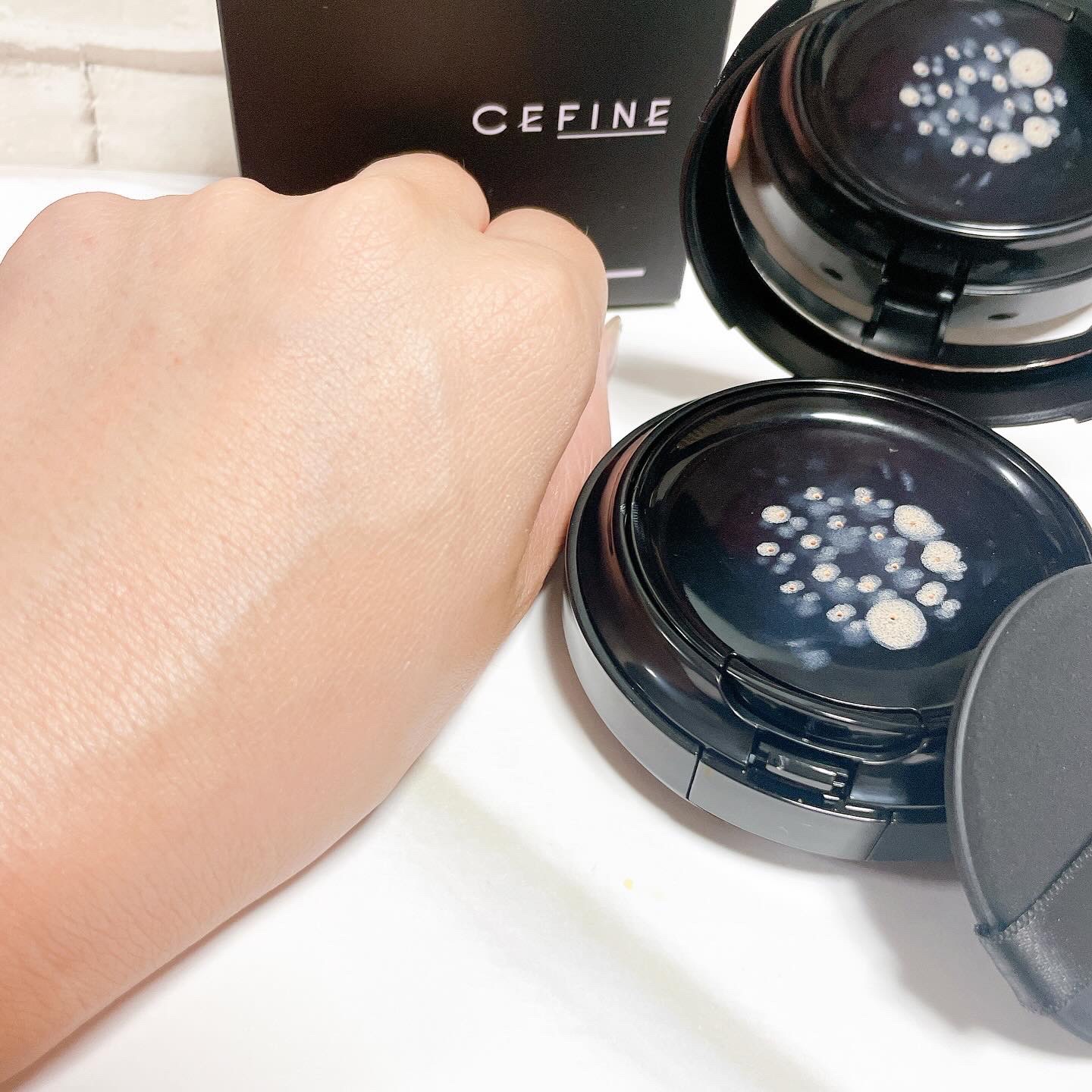 シルキーウェットリクイド/セフィーヌ/クリーム・エマルジョンファンデーションを使ったクチコミ（3枚目）