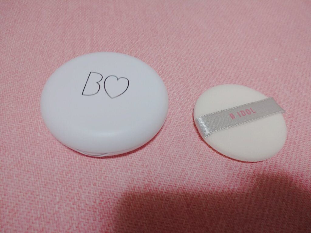 アプリ肌パウダー/b idol/プレストパウダーを使ったクチコミ(1枚目)