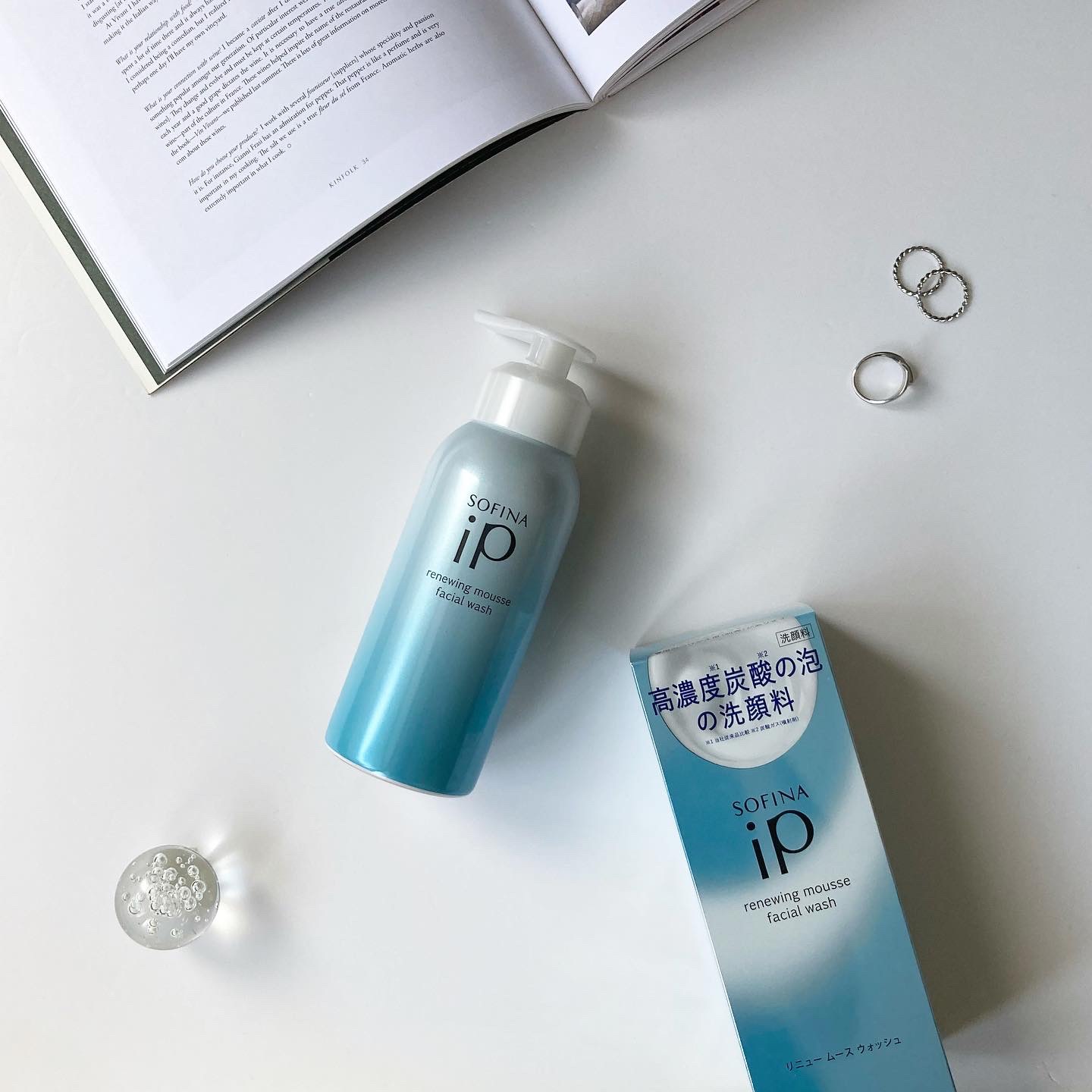 ソフィーナ iP リニュー ムース ウォッシュ/SOFINA iP/泡洗顔を使ったクチコミ（1枚目）