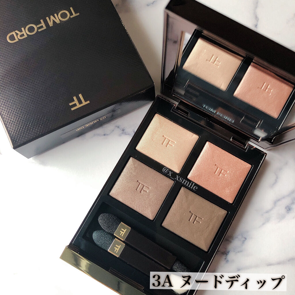 アイ カラー クォード/TOM FORD BEAUTY/アイシャドウパレットを使ったクチコミ（2枚目）