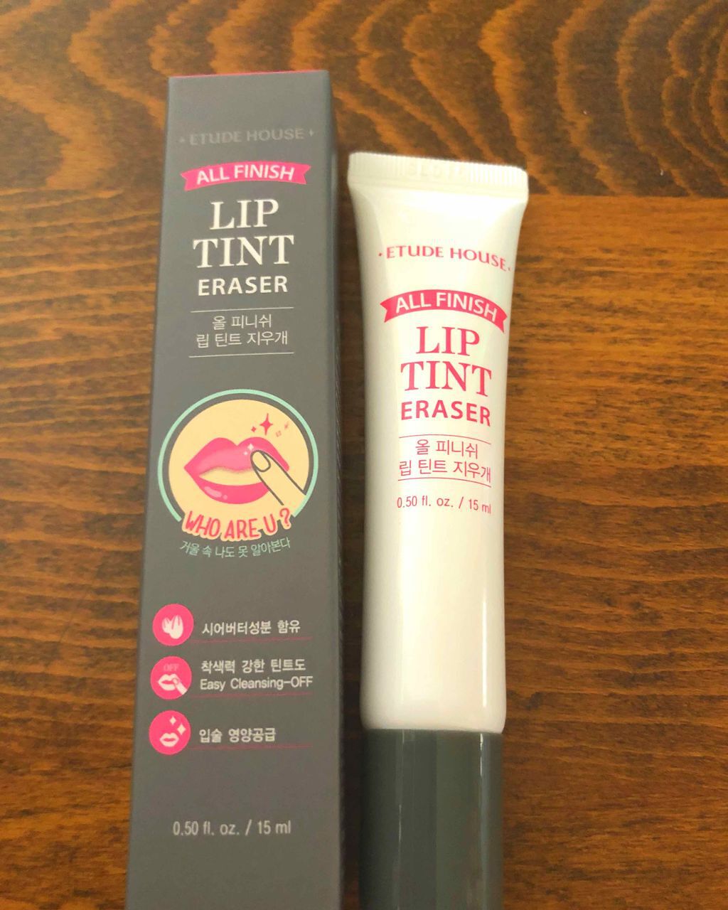 オールフィニッシュ リップティントリムーバー/ETUDE/ポイントメイクリムーバーを使ったクチコミ(1枚目)