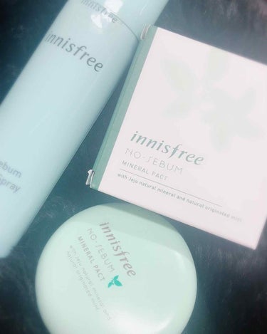 💄Innisfree💄
イニスフリー

✨ノーセバム ミネラルパクト✨
8.5g ￥1,320（税込）
✨ノーセバム セッティングスプレー✨
50g ￥1,485（税込）

（Innisfree正規店購