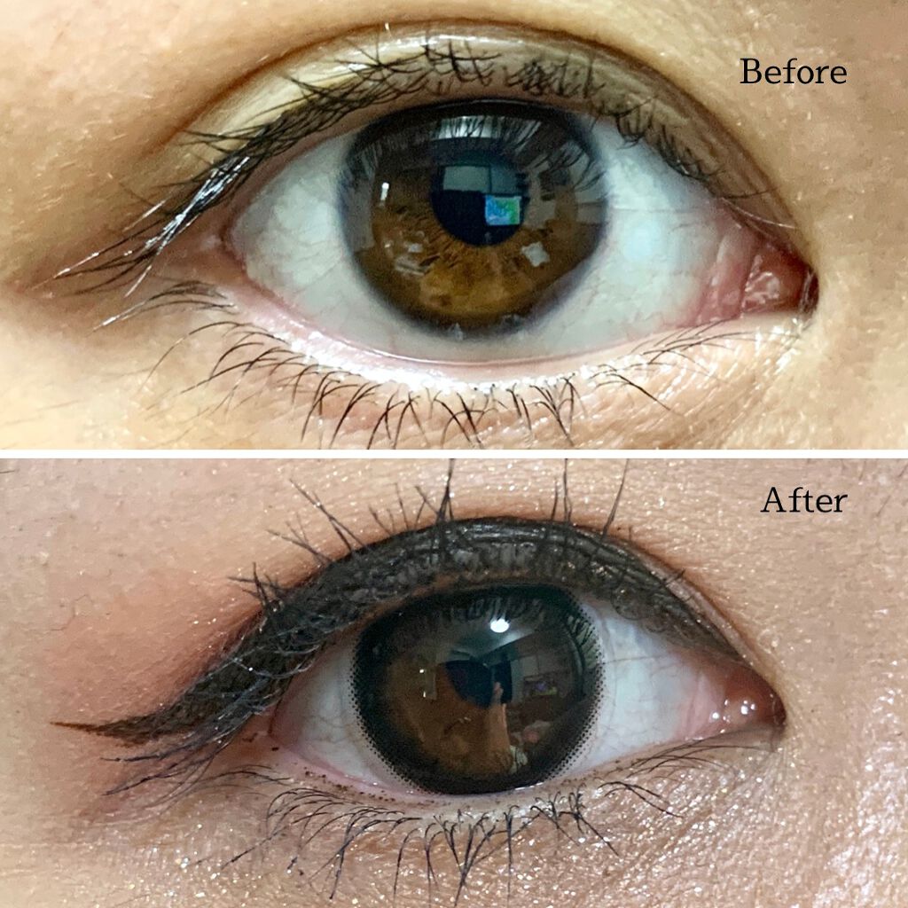 JUST BLACK /ANN365LENS/カラーコンタクトレンズを使ったクチコミ(3枚目)