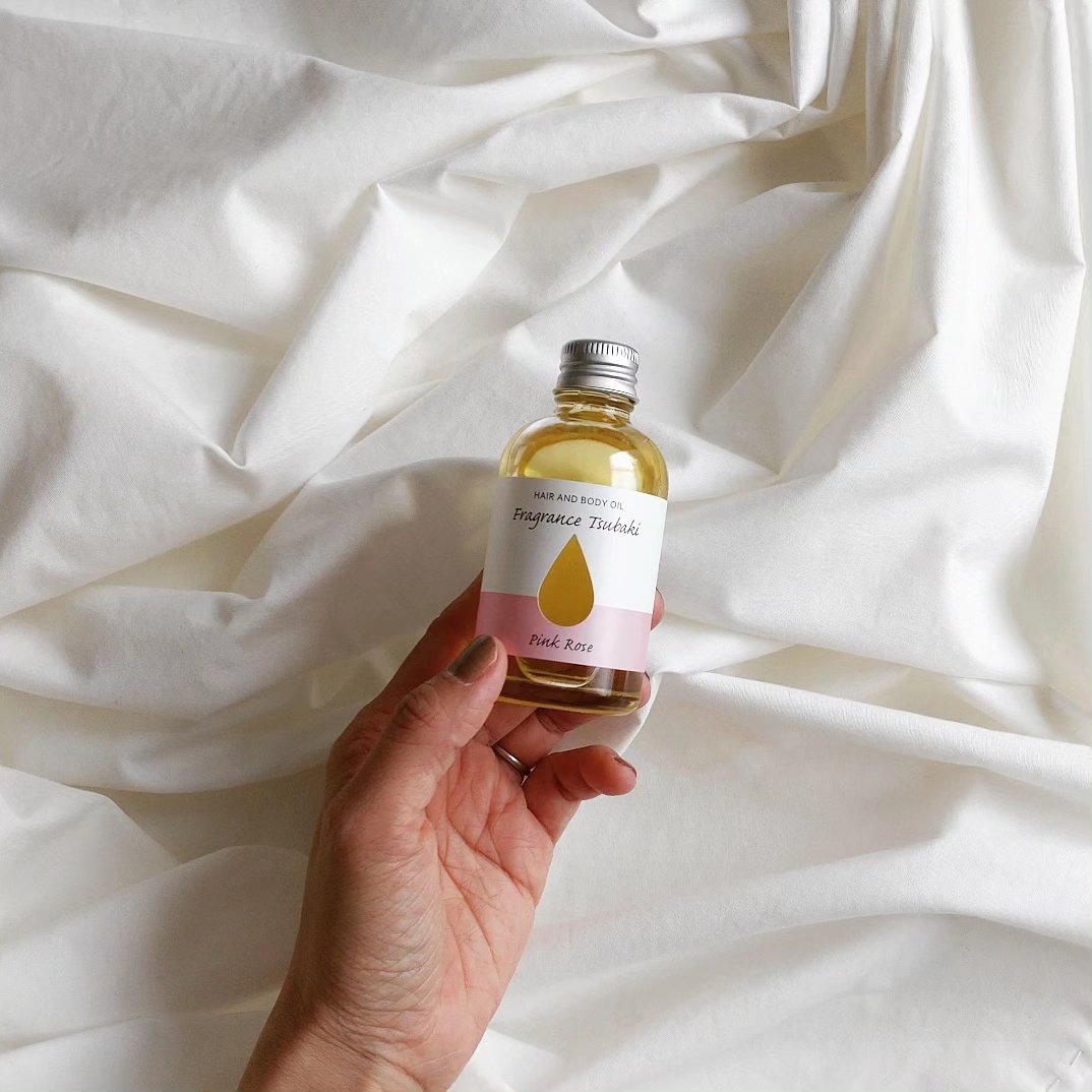 フレグランス椿オイル ピンクローズ/本島椿/香水(レディース)を使ったクチコミ（1枚目）