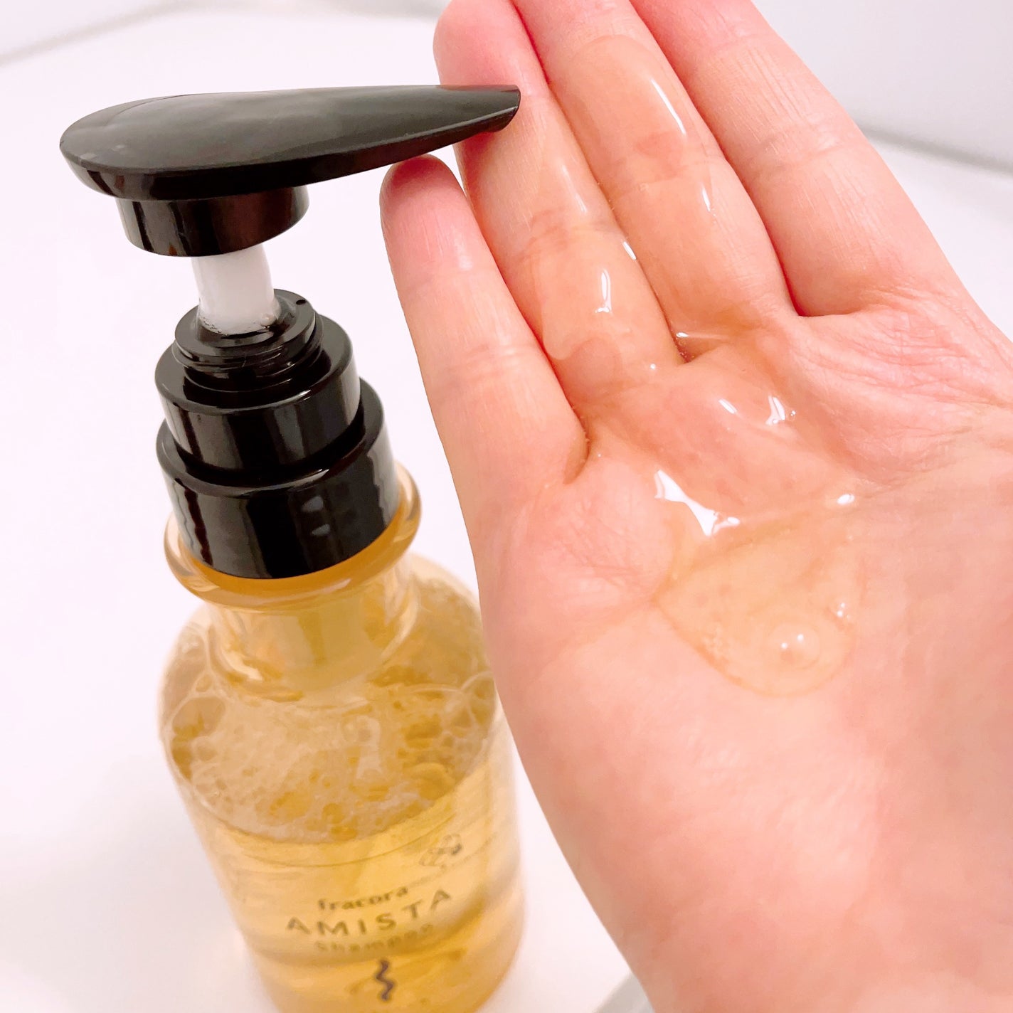 AMISTA シャンプー うねりヘア用/fracora/市販シャンプーを使ったクチコミ(2枚目)