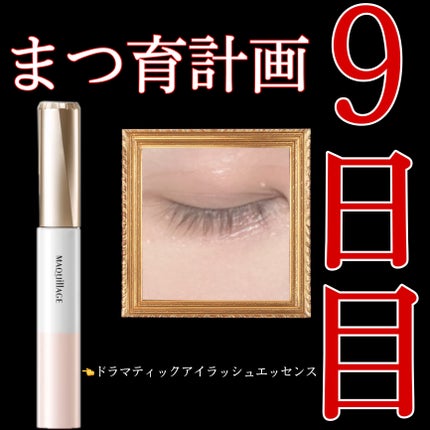ドラマティックアイラッシュエッセンス/マキアージュ/まつげ美容液を使ったクチコミ(1枚目)