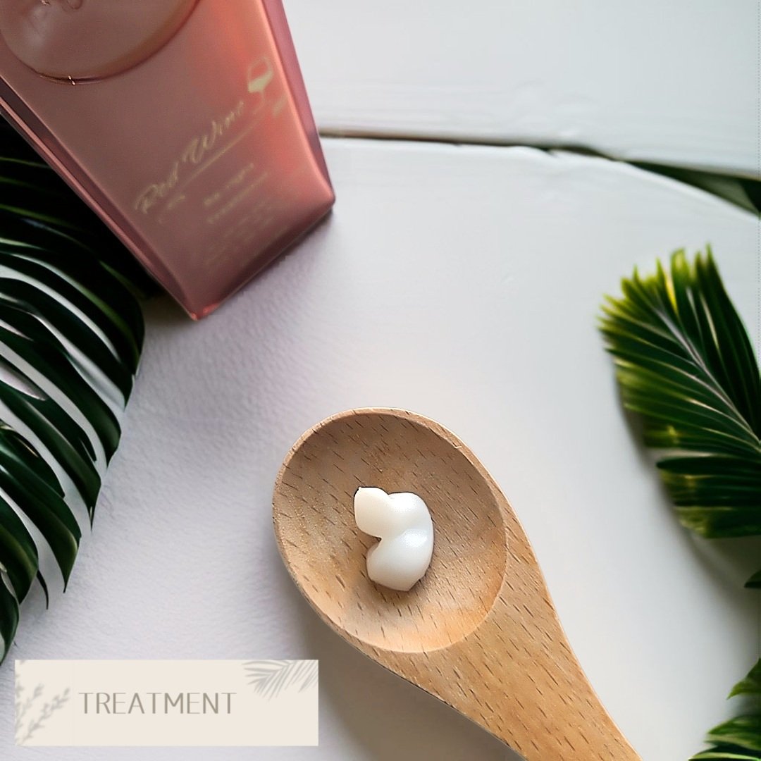 プルント　リライト美容液ヘアミルク　レッドワイン/Purunt./ヘアミルクを使ったクチコミ（3枚目）