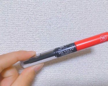 カラーステイ オーバータイム リップカラー/REVLON/リップグロスを使ったクチコミ（1枚目）