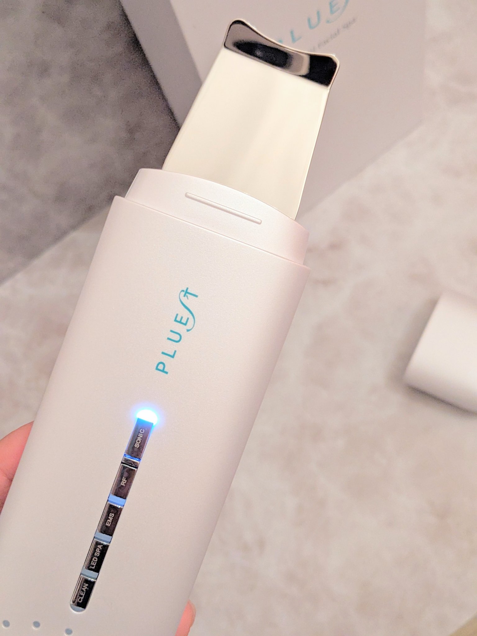 マルチフェイシャルスパ/PLUEST/美顔器・マッサージを使ったクチコミ（3枚目）