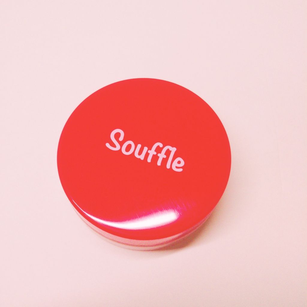 スフレチーク Souffle/DAISO/ジェル・クリームチークを使ったクチコミ（1枚目）