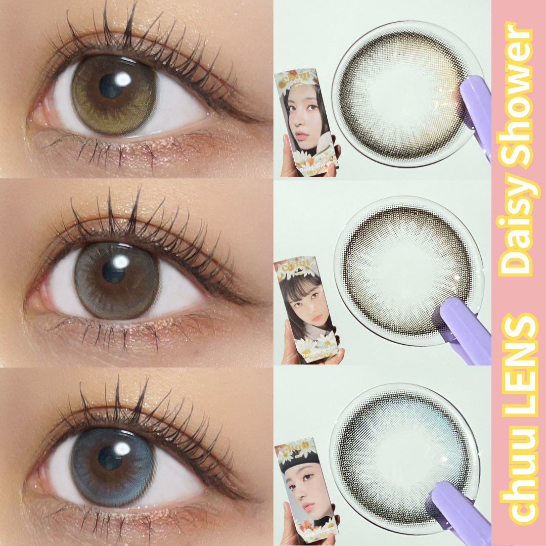 Daisy Shower 1Day/chuu LENS/ワンデー(1DAY)カラコンを使ったクチコミ(1枚目)