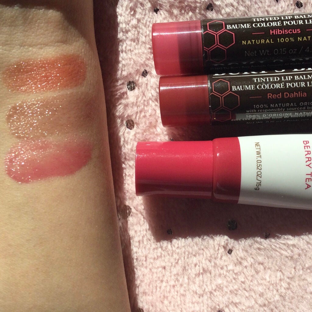 ティンテッド リップバーム/BURT'S BEES/リップバームを使ったクチコミ(2枚目)