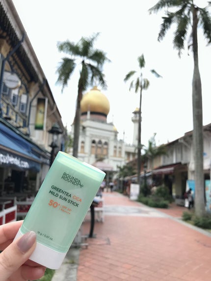 グリーンティー CICA マイルド サンスティック/ラウンドアラウンド/日焼け止めスティックを使ったクチコミ(1枚目)
