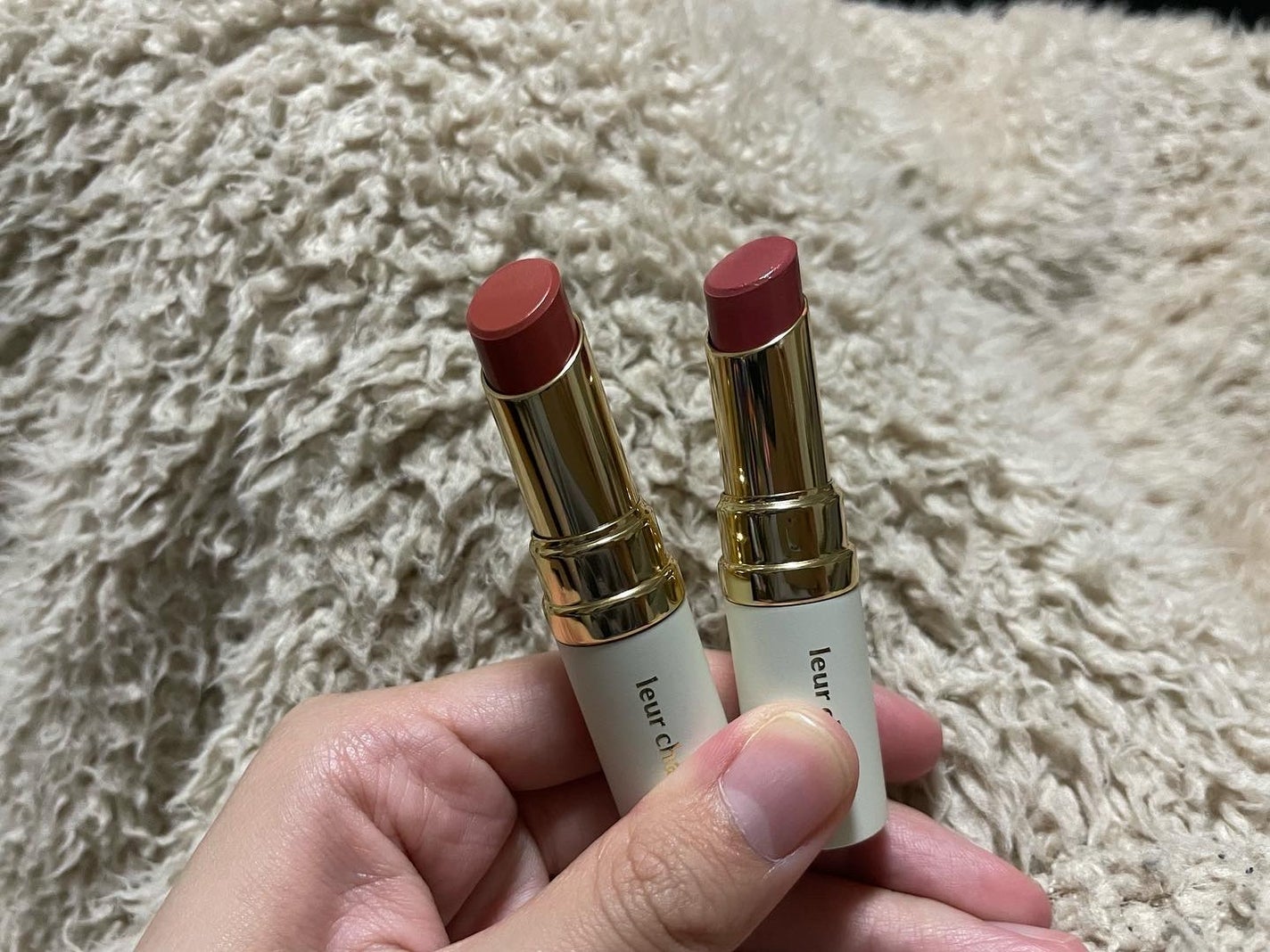 フォーエバー フィット ルージュ/leur charme/口紅を使ったクチコミ(2枚目)