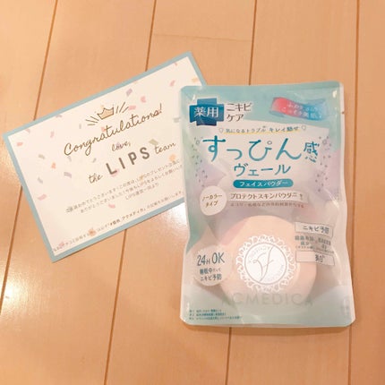 アクメディカ 薬用 フェイスパウダー クリア/ナリスアップ/パウダーファンデーションを使ったクチコミ(1枚目)