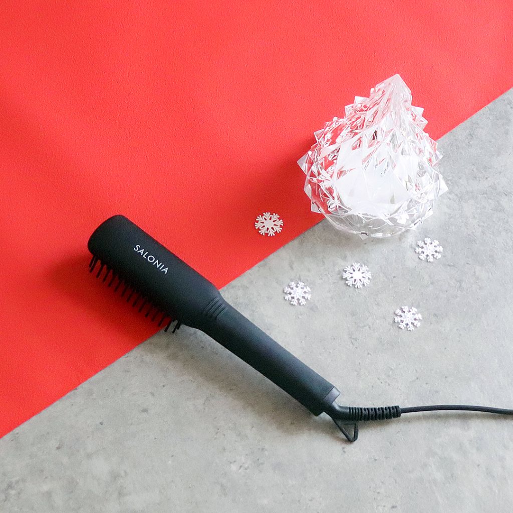 ストレートヒートブラシ スリム /SALONIA/ヒートブラシを使ったクチコミ(1枚目)