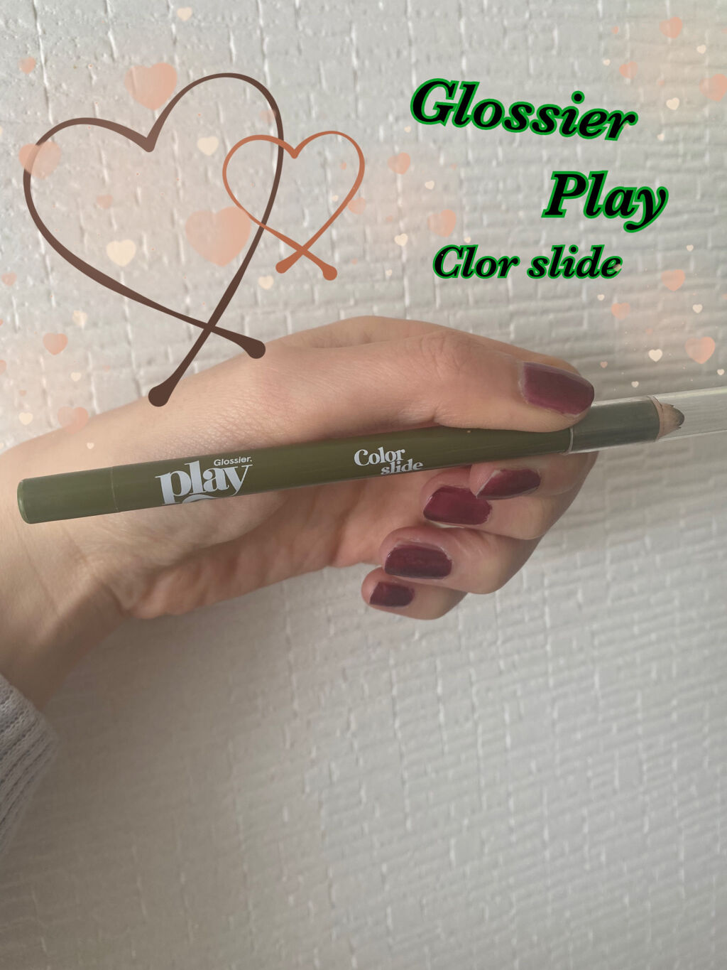 Color Slide/Glossier./ペンシルアイライナーを使ったクチコミ（1枚目）