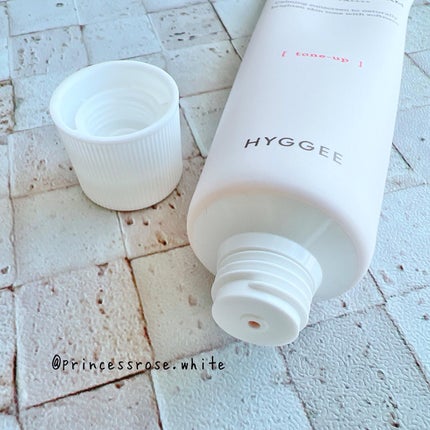 フレッシュヴィーガントーンアップサンクリーム/HYGGEE/日焼け止めクリームを使ったクチコミ(4枚目)