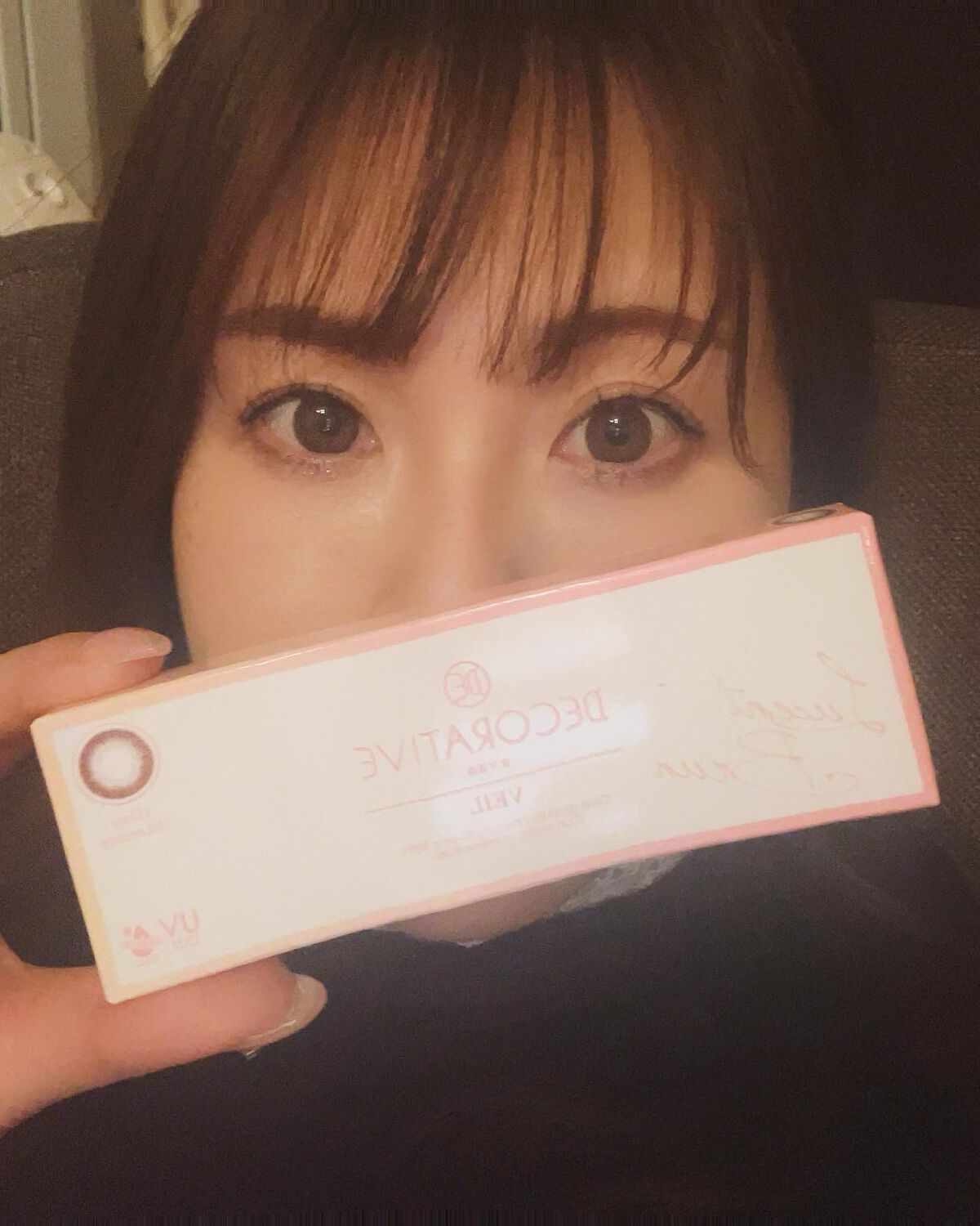 まいこ୨୧ *⑅❤︎·̩͙フォロバ100%♪̊̈♪̆̈ on LIPS 「DECORATIVEEYESDIA14.1mm色々買ってみたけ..」(3枚目)