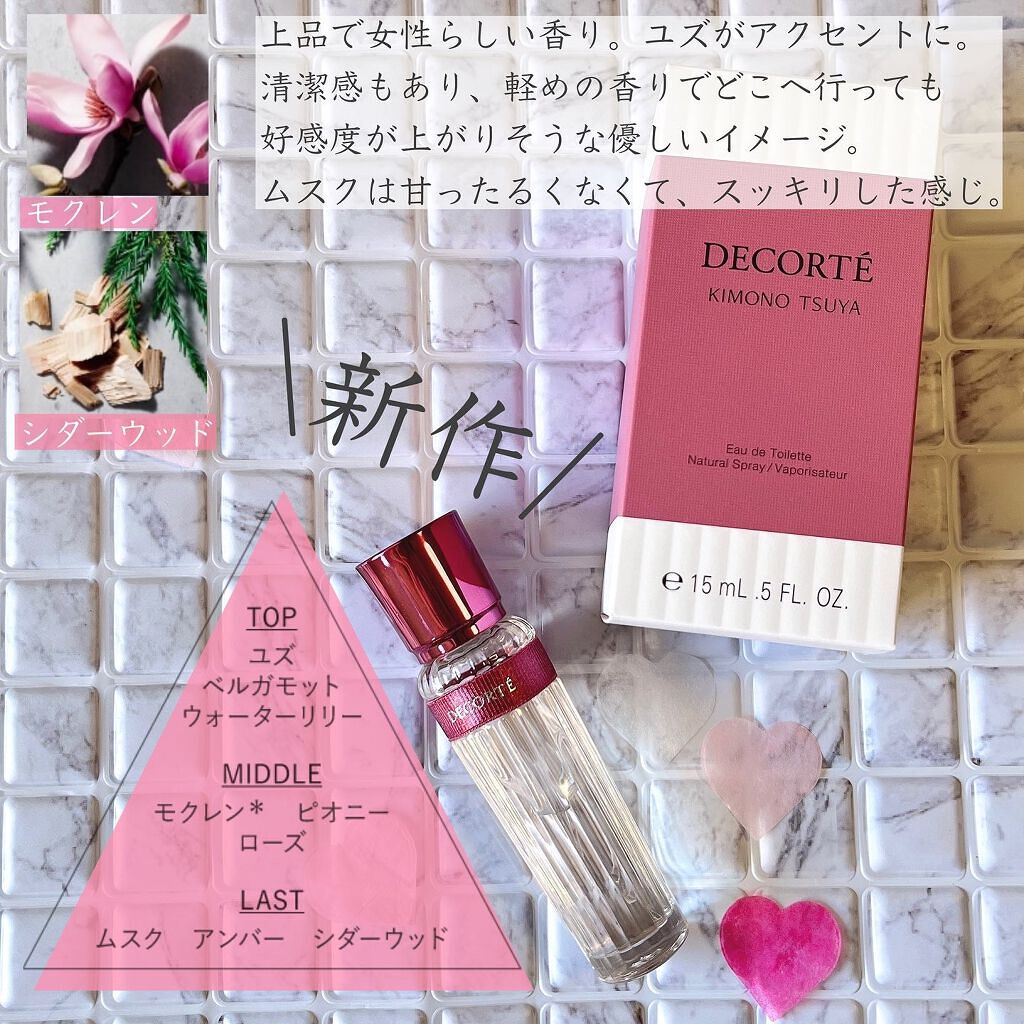 キモノ ウララ オードトワレ/DECORTÉ/香水(レディース)を使ったクチコミ(4枚目)