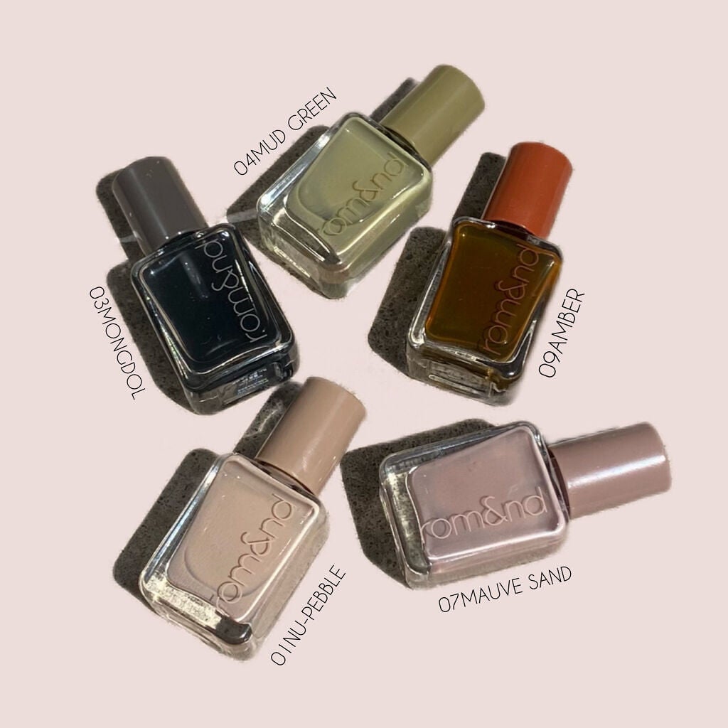 ムードペブルネイル/rom&nd/マニキュアを使ったクチコミ(1枚目)