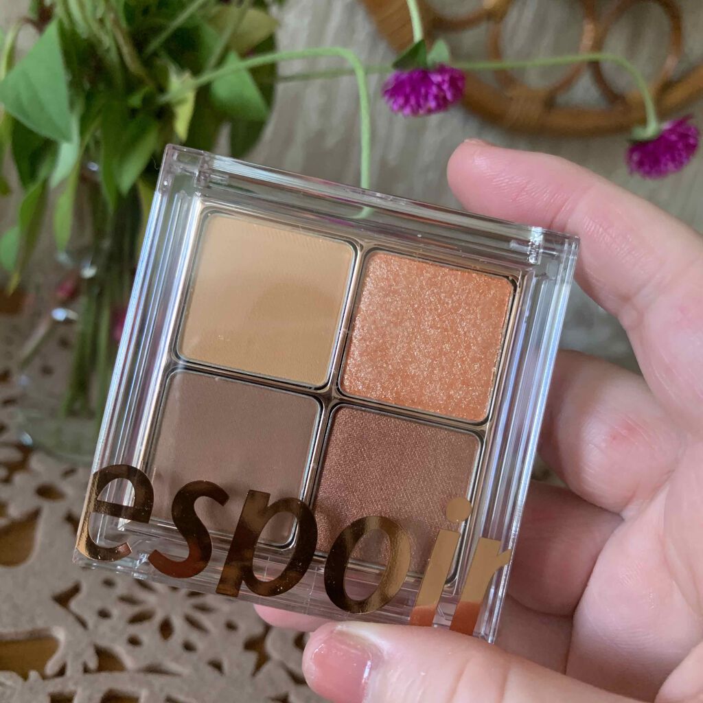 リアルアイハンディパレット オレンジフィーバー/espoir/アイシャドウパレットを使ったクチコミ（2枚目）