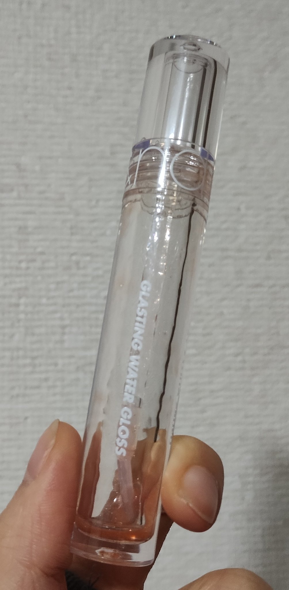 グラスティングウォーターグロス/rom&nd/リップグロスを使ったクチコミ（1枚目）