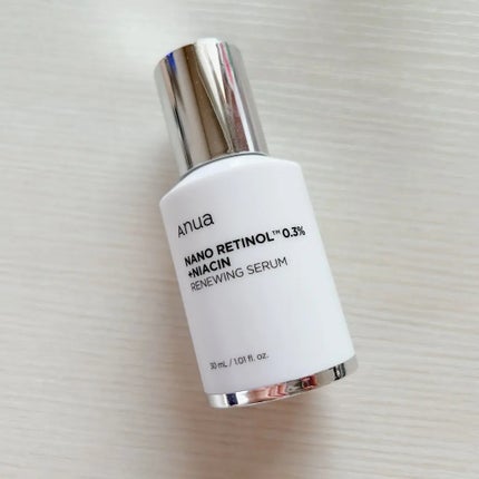 レチノール0.3 ナイアシンリニューイングセラム/Anua/美容液を使ったクチコミ(2枚目)