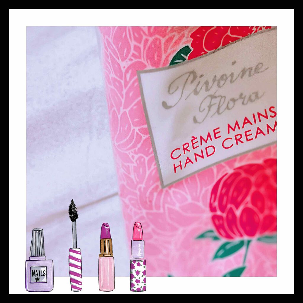 ピオニー フェアリーハンドクリーム/L'OCCITANE/ハンドクリームを使ったクチコミ（1枚目）