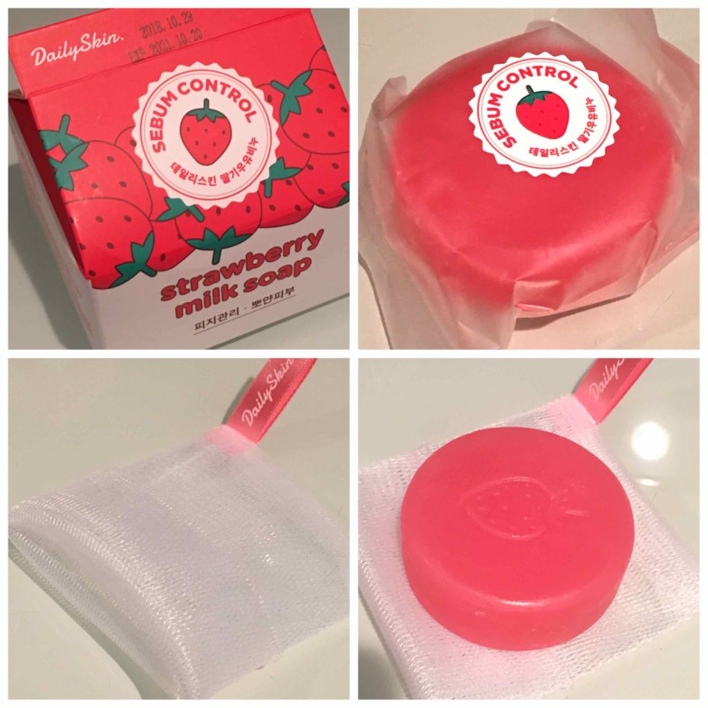 strawberry milk soap/Daily Skin/洗顔石鹸を使ったクチコミ(2枚目)