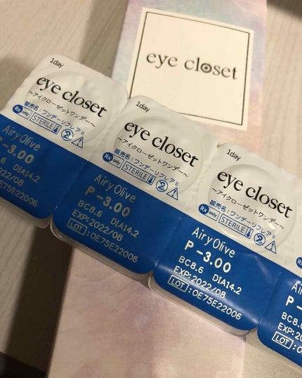 eye closet 1day SweetSeries "Girly"(アイクローゼットワンデースウィートシリーズ ガーリー)/EYE CLOSET/ワンデー(1DAY)カラコンを使ったクチコミ(1枚目)