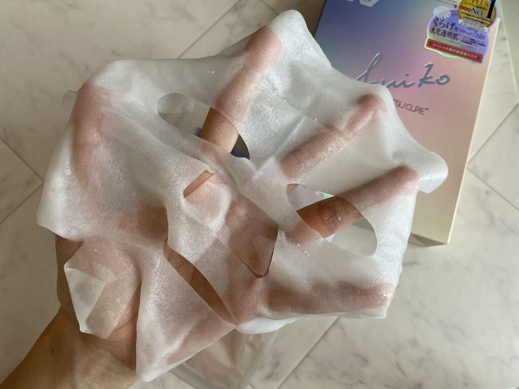 プレミアムトリートメントマスク/SUIKO HATSUCURE/シートマスク・パックを使ったクチコミ（3枚目）